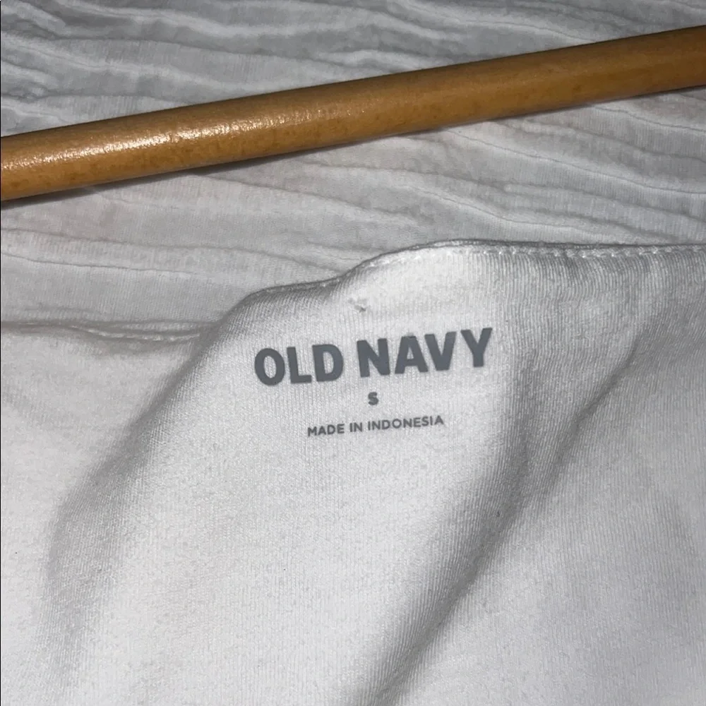 Old Navy White Square Neck Bodysuit - Picture 3 of 3